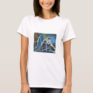 Yoni-Peitschenstock Abstract Hankamer Artjunkhaus T-Shirt