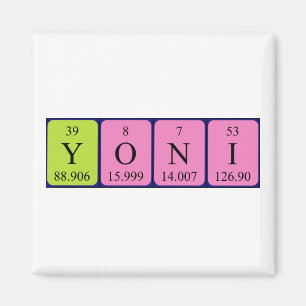 Yoni Periodenmagnet Magnet