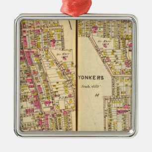 Yonker, New York 11 Ornament Aus Metall