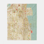 Yonkers Atlas Fleecedecke (Vorderseite)