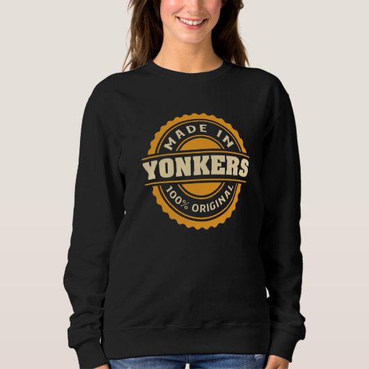 Yonkers Heimatstadt Sweatshirt (Vorderseite)