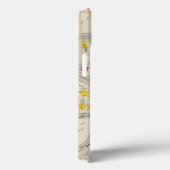 Yonkers Karten-Atlas Case-Mate iPhone Hülle (Rückseite / Rechts)