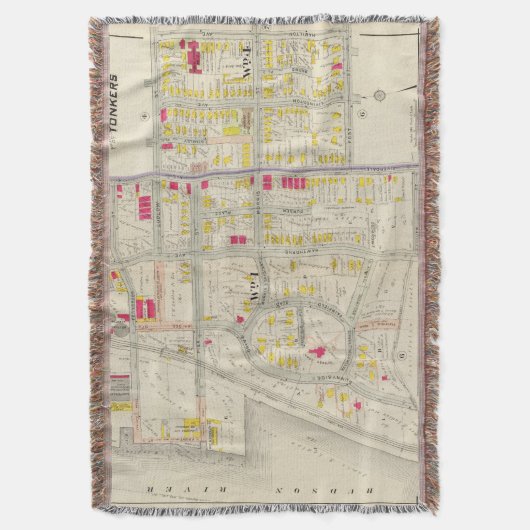 Yonkers Karten-Atlas Decke (Vorderseite Vertikal)