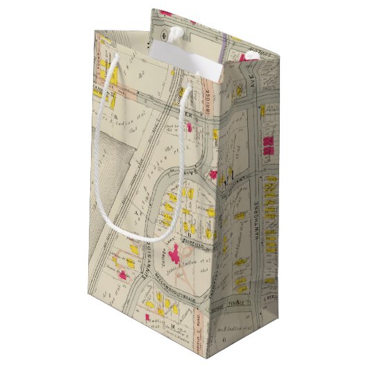 Yonkers Karten-Atlas Kleine Geschenktüte (Rückseite Schrägansicht)