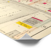 Yonkers Map Poster (Ecke)