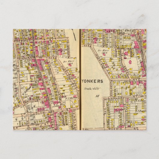 Yonkers, New York 11 Postkarte (Vorderseite)