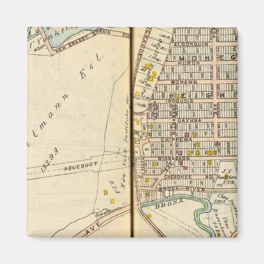 Yonkers, New York 13 Magnet (Vorne)