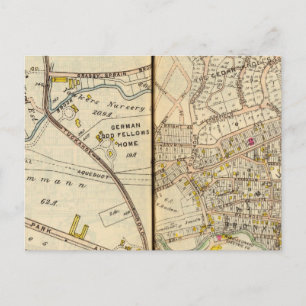 Yonkers, New York 16 Postkarte