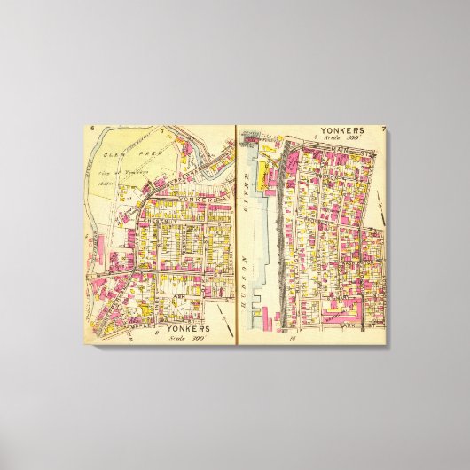 Yonkers, New York 5 Leinwanddruck (Vorderseite)
