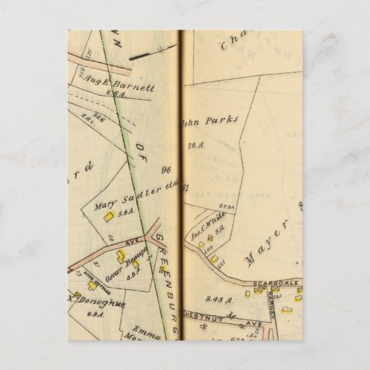 Yonkers, New York 5 Postkarte (Vorderseite)