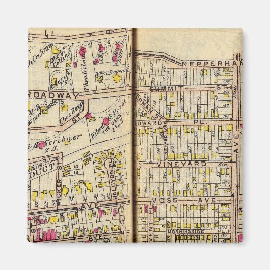 Yonkers, New York 9 Magnet (Vorne)