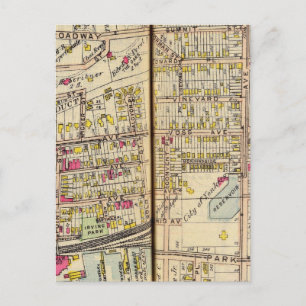 Yonkers, New York 9 Postkarte