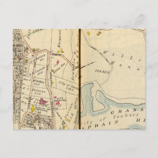 Yonkers, New York 9 Postkarte (Vorderseite)