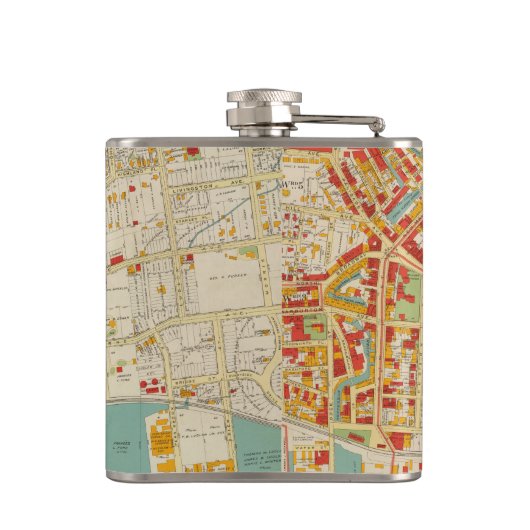 Yonkers New York Flachmann (Rückseite)