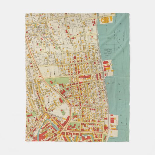 Yonkers New York Fleecedecke (Vorderseite)