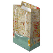 Yonkers New York Kleine Geschenktüte (Vorderseite Schrägansicht)