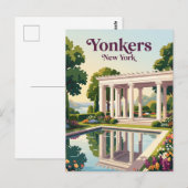 Yonkers, New York Postkarte (Vorne/Hinten)
