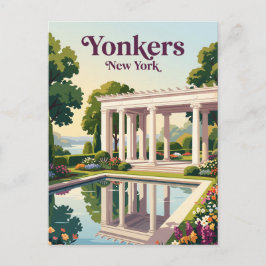 Yonkers, New York Postkarte
