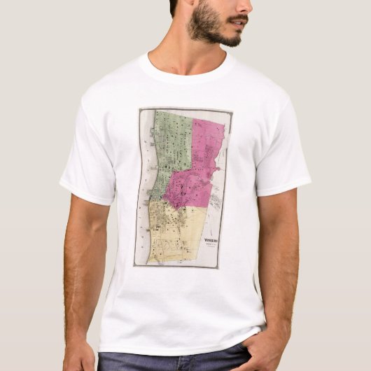 Yonkers, NY Atlas T-Shirt (Vorderseite)