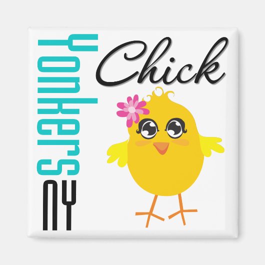 Yonkers NY Chick Magnet (Vorne)