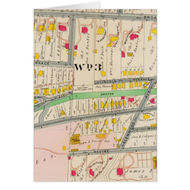 Yonkers NY Map (Vorne)