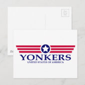 Yonkers Pride Postkarte (Vorne/Hinten)