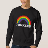 Yonkers Rainbow LGBTQ Gay Pride Lesbians Queer Sweatshirt (Vorderseite)
