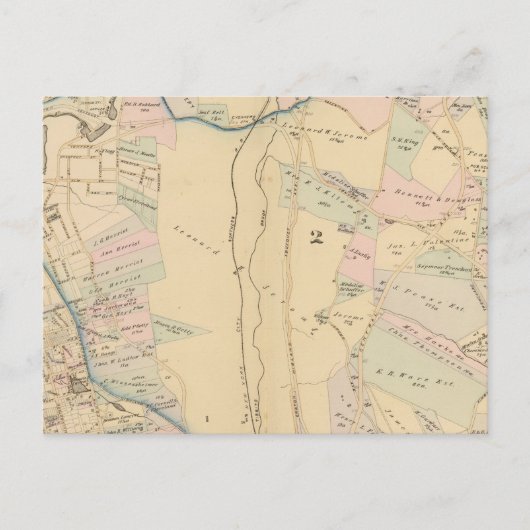 Yonkers wards 1-4, New York Postkarte (Vorderseite)