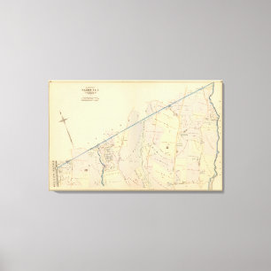 Yonkers weist 3-4, New York 2 ein Leinwanddruck