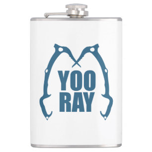 Yoo Ray (Ouray) Eisklettern Flachmann