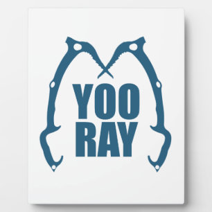 Yoo Ray (Ouray) Eisklettern Fotoplatte