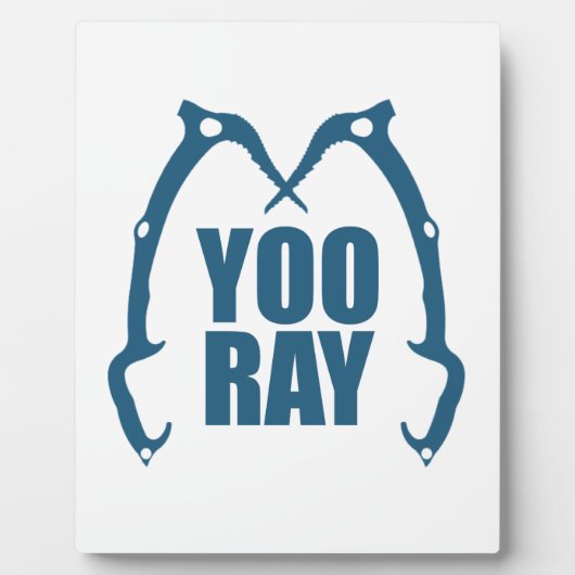 Yoo Ray (Ouray) Eisklettern Fotoplatte (Vorderseite)