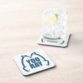 Yoo Ray (Ouray) Eisklettern Getränkeuntersetzer (Rechte Seite)