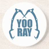 Yoo Ray (Ouray) Eisklettern Getränkeuntersetzer (Vorne)