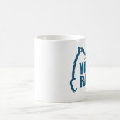 Yoo Ray (Ouray) Eisklettern Kaffeetasse (Mittel)
