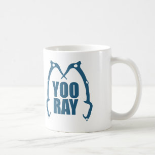 Yoo Ray (Ouray) Eisklettern Kaffeetasse