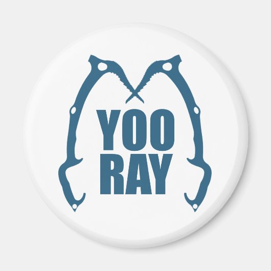 Yoo Ray (Ouray) Eisklettern Magnet (Vorne)