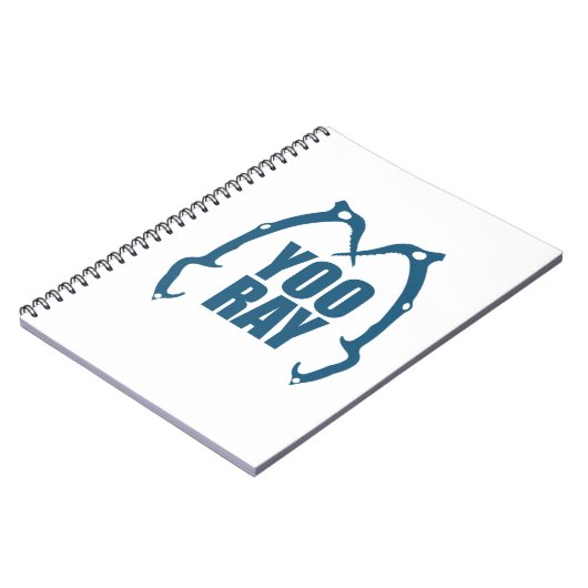 Yoo Ray (Ouray) Eisklettern Notizblock (Linke Seite)