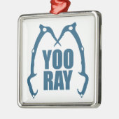 Yoo Ray (Ouray) Eisklettern Ornament Aus Metall (Links)