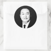 Yoon Suk Yeol Runder Aufkleber (Tasche)