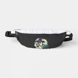 Yooouuu Geister Beagle Hund Lila Hexenhut Hallowee Bauchtasche