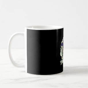 Yooouuu Geister Beagle Hund Lila Hexenhut Hallowee Kaffeetasse