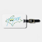 Yooper Gepäckanhänger! Gepäckanhänger (Vorderseite horizontal)