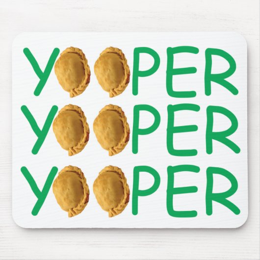 Yooper | pastenartiges Mousepad (Vorne)
