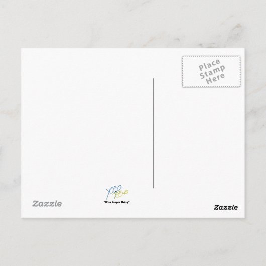 Yooper Peemail Postkarte (Rückseite)