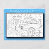 Yooper Peemail Postkarte (Vorderseite)