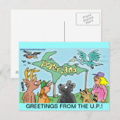 YOOPER POSTCARDS FÜR JUGENDLICHE POSTKARTE (Vorne/Hinten)