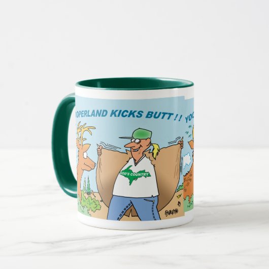 YOOPER TASSE FÜR YOOPERS (Vorderseite Links)