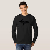 YOOPER Upper Peninsula MICHIGAN UP MI T-Shirt (Vorne ganz)