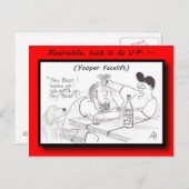 Yooper Verschönerungs-Postkarte Postkarte (Vorne/Hinten)